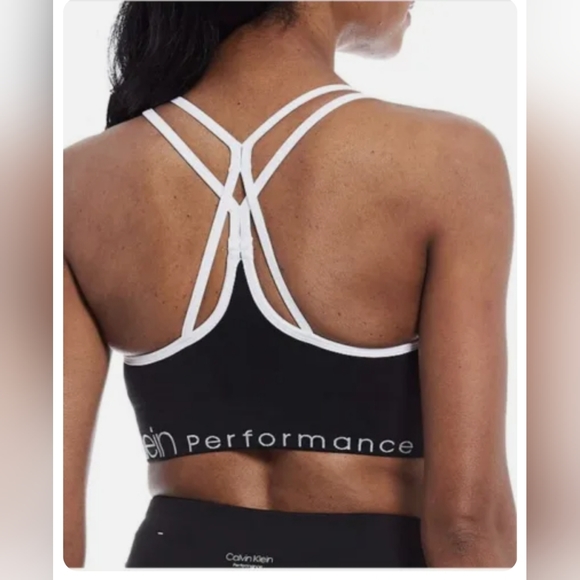 Calvin Klein Performance Low Impact Sports Bra-S - Picture 3 of 5